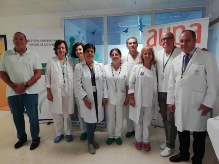Miembros de oncología infantil del Hospital Virgen de las Nieves (JUNTA) Miembros de oncología infantil del Hospital Virgen de las Nieves (JUNTA)