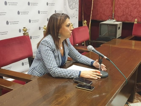 Raquel Ruz, viceportavoz del PSOE en el Ayuntamiento de Granada (PSOE) 