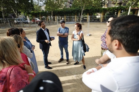 Francisco Cuenca ha visitado la Plaza de La Concordia (PSOE) Francisco Cuenca ha visitado la Plaza de La Concordia (PSOE)