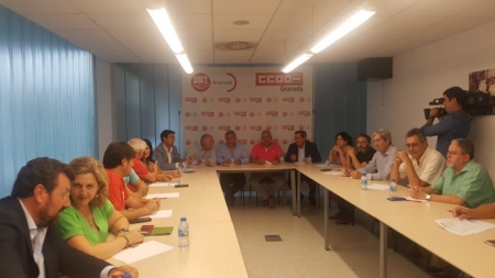 Reunión de la mesa del ferrocarril (CCOO) Reunión de la mesa del ferrocarril (CCOO)