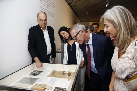 Patricia del Pozo ha visitado la exposición del Centro Lorca (ÁLEX CÁMARA / EUROPA PRESS)