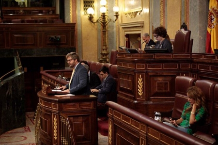 Fran Hervías en el Congreso de los DIputados (CS) Fran Hervías en el Congreso de los DIputados (CS)