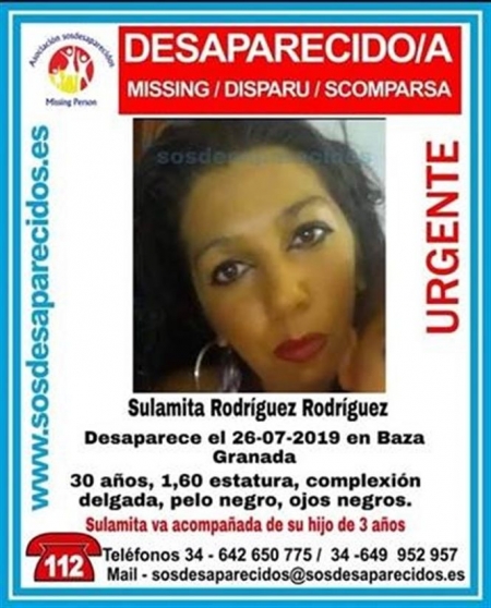 Mujer desaparecida en Baza