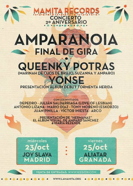 Amparanoia cerrará su gira en Granada