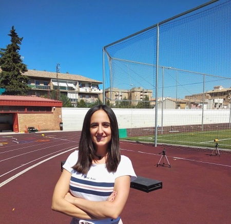 La investigadora de la UGR María Rodríguez Ayllón, autora principal de este trabajo (UGR) 