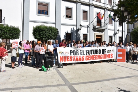 Baza ha parado por la `España Vaciada` (AYTO. BAZA)