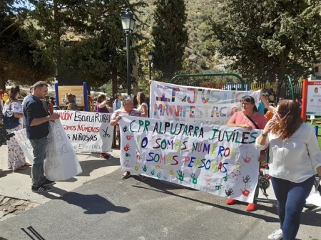 Concentración en la Alpujarra (USTEA)