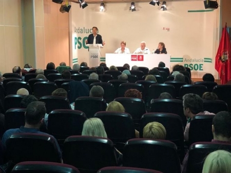 Francisco Cuenca en un acto de partido (PSOE GRANADA)