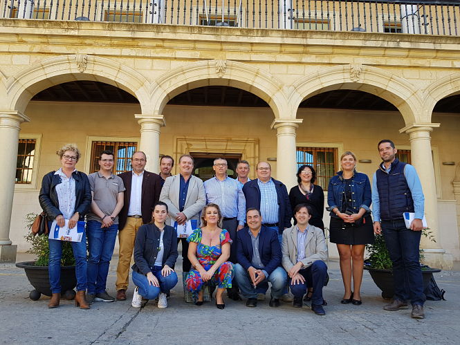 Visita del Grupo popular de Diputación a Guadix (PP)