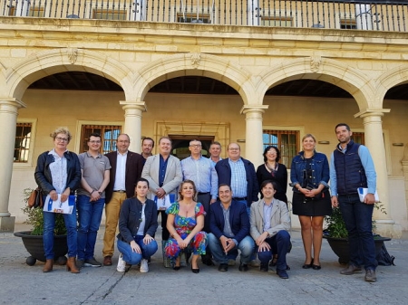 Visita del Grupo popular de Diputación a Guadix (PP)