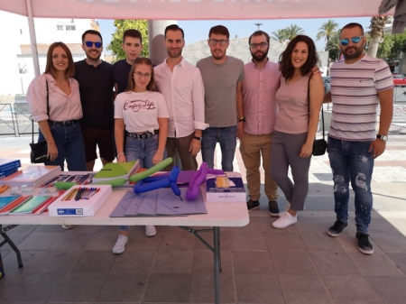 Voluntarios que han participado en la campaña (PSOE) 
