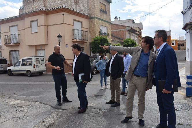 Gustavo Rodríguez ha visitado Churriana (JUNTA) 
