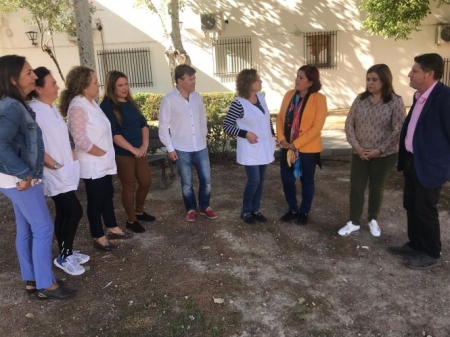 Elvira Ramón ha visitado Freila (PSOE) 