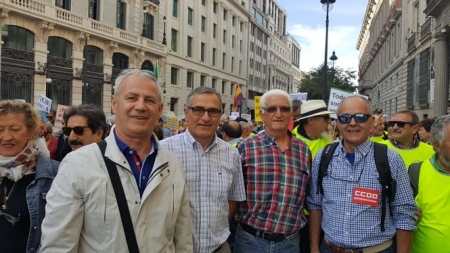 Miembros de IU Albolote han estado en la manifestación (PCA GRANADA) Miembros de IU Albolote han estado en la manifestación (PCA GRANADA)