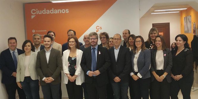 Presentación de la candidatura de Cs (CIUDADANOS) 