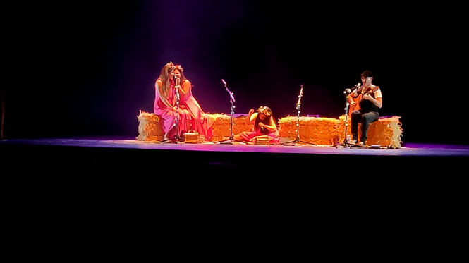 Actuación del cuarteto `De Vacas` (TEATRO DE HUMOR DE SANTA FE) 