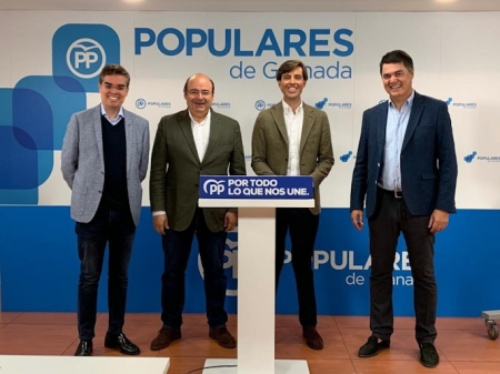 Pablo Montesinos ha visitado la sede provincial del PP (PARTIDO POPULAR)