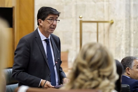 Juan Marín, vicepresidente de la Junta de Andalucía Juan Marín, vicepresidente de la Junta de Andalucía