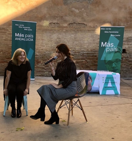 Acto de precampaña de `Más País` junto al Arco Elvira (MÁS PAÍS)