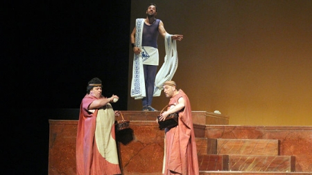 Representación de `Las Pelópidas` (TEATRO DE HUMOR DE SANTA FE) 