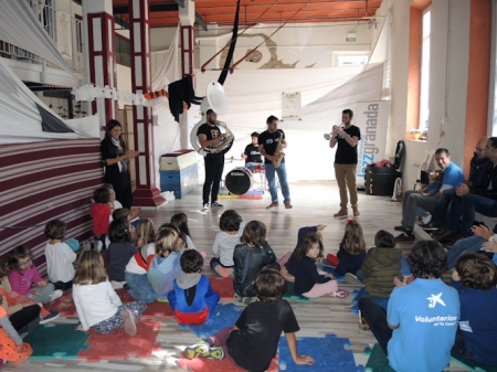 Befunkbop hizo disfrutar a los mas pequeños (JAZZ GRANADA)