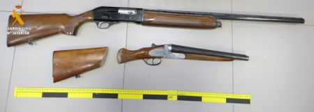 Armas incautadas por la Guardia Civil (GUARDIA CIVIL) 