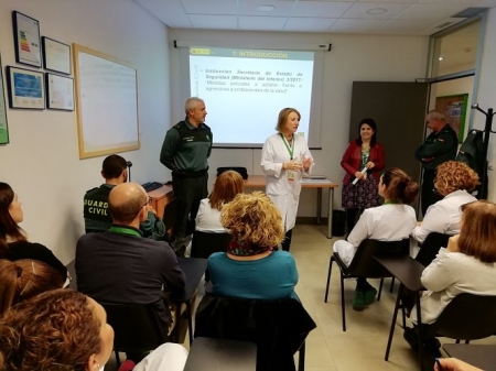 Taller impartido por la Guardia Civil (JUNTA)