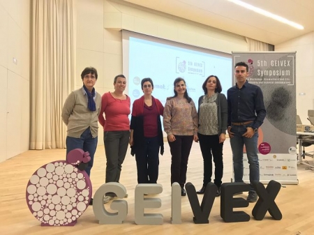 Los miembros del comité organizador del V Simposio internacional de GEIVEX (UGR) 