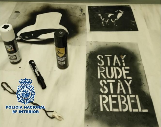 Efectos incautados a la pareja (POLICÍA LOCAL) 