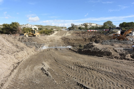 Obras del puente alternativo (AYTO. BAZA)