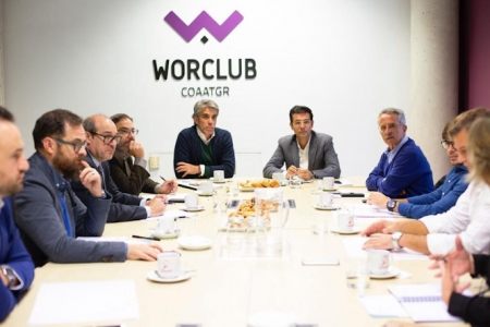 Paco Cuenca se ha reunido con el Colegio de aparejadores (PSOE) 