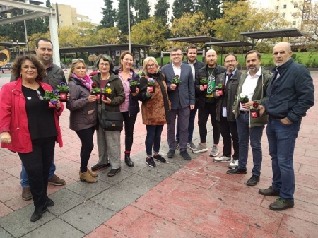 Miembros del PSOE han explicado el programa electoral en materia medioambiental (PSOE) 