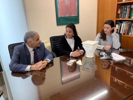 El Delegado de Educación, Antonio Jesús Castillo ha recibido a las galardonadas (JUNTA) El Delegado de Educación, Antonio Jesús Castillo ha recibido a las galardonadas (JUNTA)