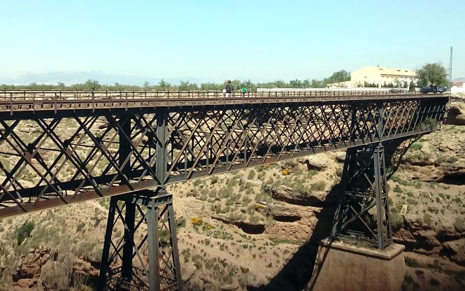 Puente de hierro de Baúl (AAF COMARCA DE BAZA)