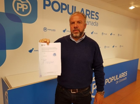 Javier Funes, portavoz del PP en Huétor Tájar (PP HUETOR TÁJAR)
