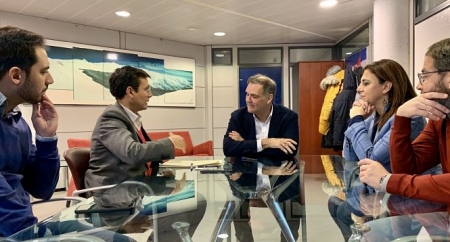 Jesús Ibáñez, director de Cetursa se ha reunido con miembros del PSOE (PSOE) Jesús Ibáñez, director de Cetursa se ha reunido con miembros del PSOE (PSOE)