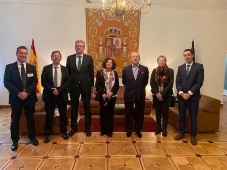 Delegación de la UGR que ha visitado Rusia (UGR)