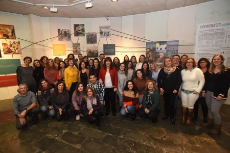 Estudiantes de la UGR que realziarán las prácticas en Diputación (R. MARTÍNEZ / DIPGRA)