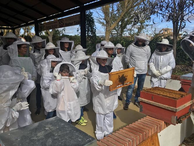 Taller de apicultura celebrado en Huétor Tájar (AYTO. HUÉTOR TÁJAR)