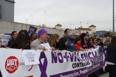 Concentración sindical contra la violencia de género (UGT) Concentración sindical contra la violencia de género (UGT)