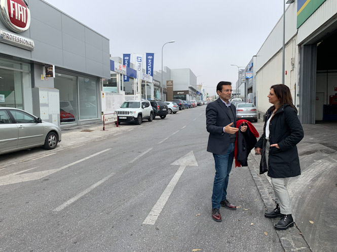 Visita al Polígono (PSOE) 