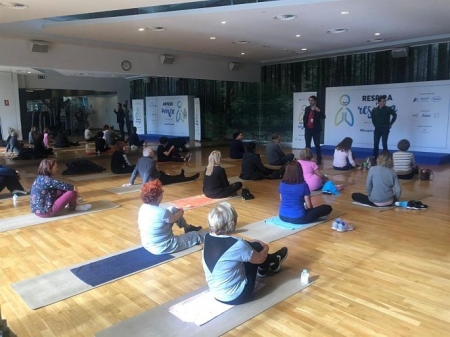 Clase de Yoga (EUROPA PRESS) Clase de Yoga (EUROPA PRESS)