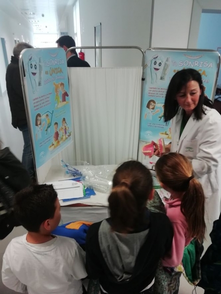 Escolares han participado en el taller de salud bucodental (JUNTA) Escolares han participado en el taller de salud bucodental (JUNTA)