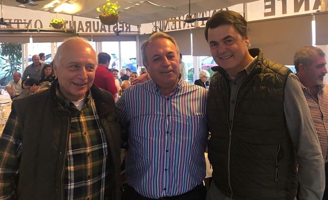 Carlos Rojas durante su visita a Polopos-La Mamola (PP) 