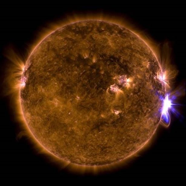 Imagen de la estrella (INSTITUTO DE ASTROFÍSICA DE ANDALUCÍA)