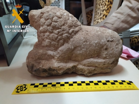 Una de las antigüedades incautadas (GUARDIA CIVIL) 