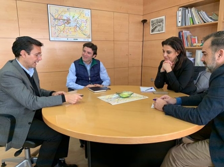 Reunión con el Consorcio de transportes (PSOE) Reunión con el Consorcio de transportes (PSOE)