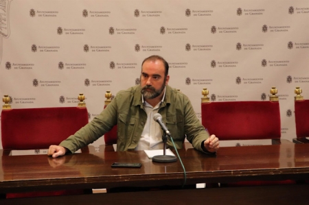 El edil de Podemos-IU Granada Francisco Puentedura (PODEMOS-IU) El edil de Podemos-IU Granada Francisco Puentedura (PODEMOS-IU)