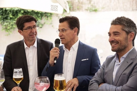 Juan Marín, Luis Salvador, y Manuel Olivares, de Cs (CIUDADANOS) Juan Marín, Luis Salvador, y Manuel Olivares, de Cs (CIUDADANOS)