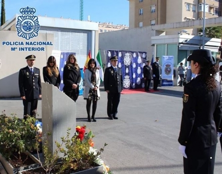 Imagen del homenaje celebrado hoy en Granada (POLICÍA NACIONA) Imagen del homenaje celebrado hoy en Granada (POLICÍA NACIONA)